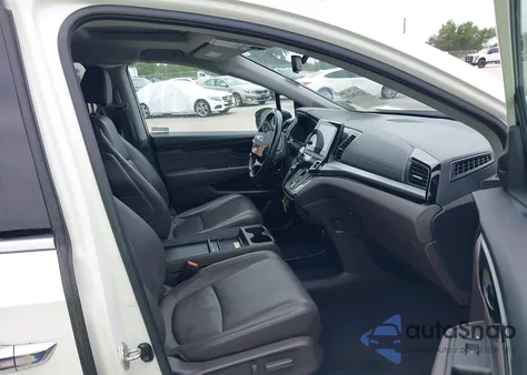 2019 Honda Odyssey Elite z USA, uszkodzony, nr VIN 5FNRL6H98KB062058